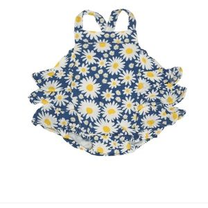 SpearmintLove Daisy Days Ruffle Sunsuit